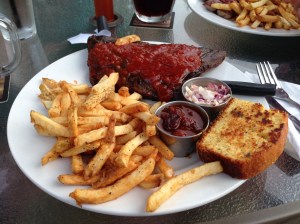 Ribs con salsa BBQ CANADA
