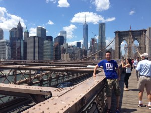 Skyline dal Brooklyn Bridge