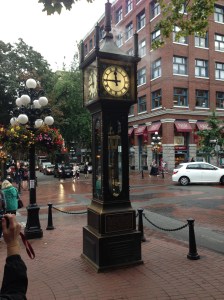 Orologio a vapore. Gastown