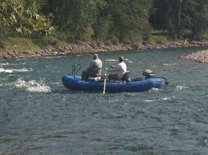 Pesca sull'Elk River