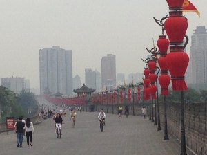 Xi'an: le mura della città
