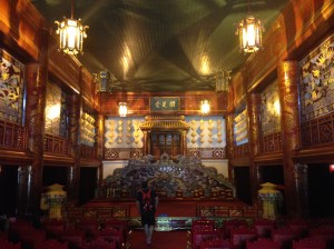 Hue, la cittadella imperiale, il teatro 