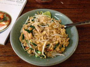 Qui si cucina...! Pad Thai!